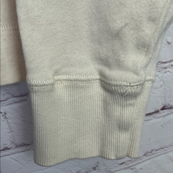 Vuori Cream Crewneck Terry Sweatshirt - Picture 8 of 11
